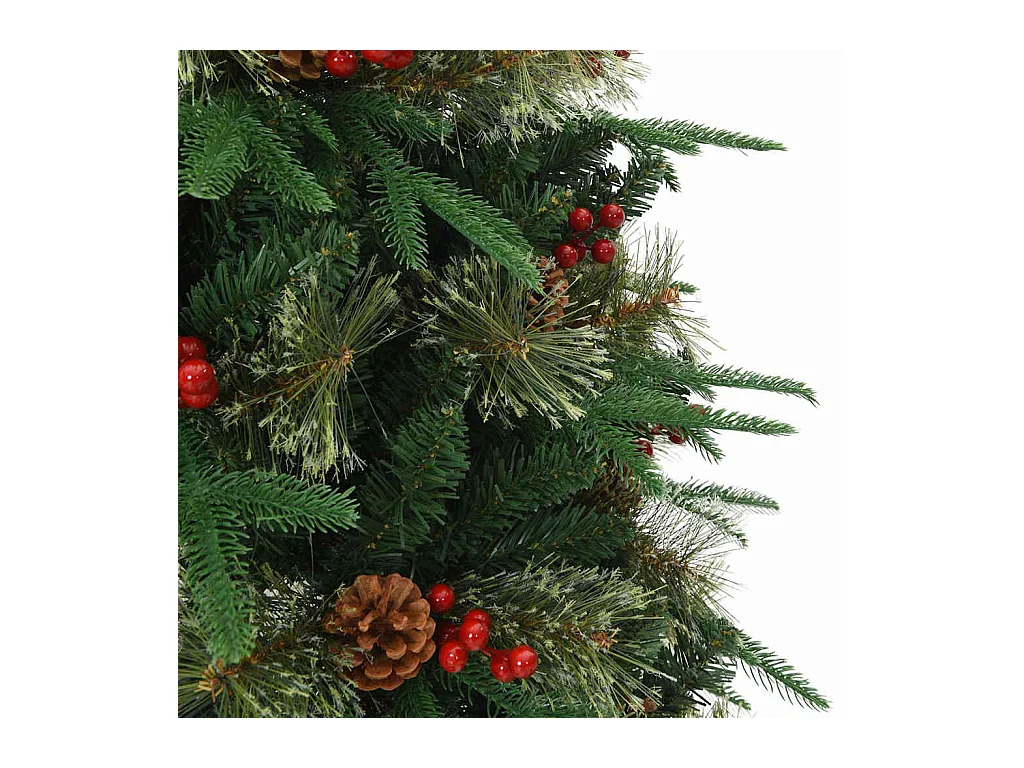 Árbol de Navidad artificial con ramas articuladas Verde 150 cm