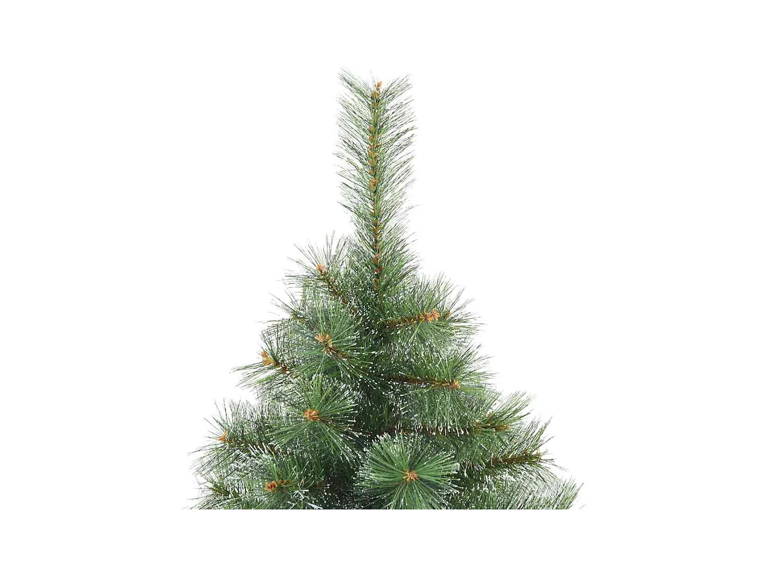 Sapin de Noël artificiel avec 150 LED Vert 150 cm PE et PVC
