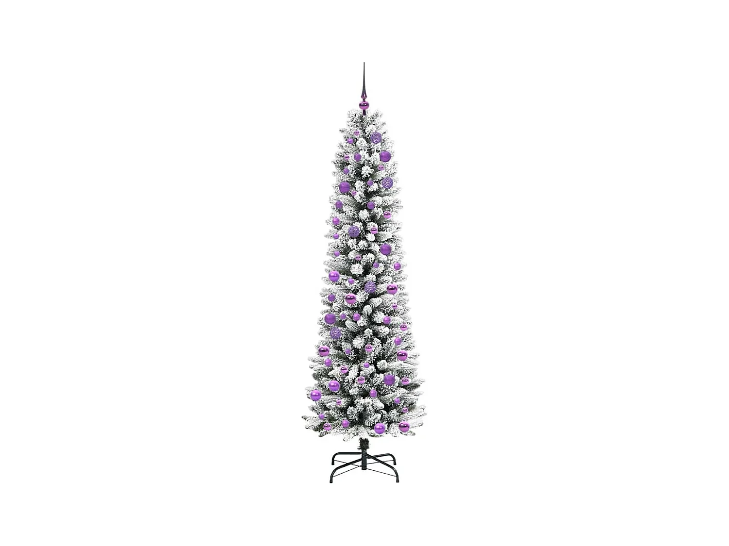 Sapin de Noël artificiel avec 300 LED Vert et blanc 240 cm