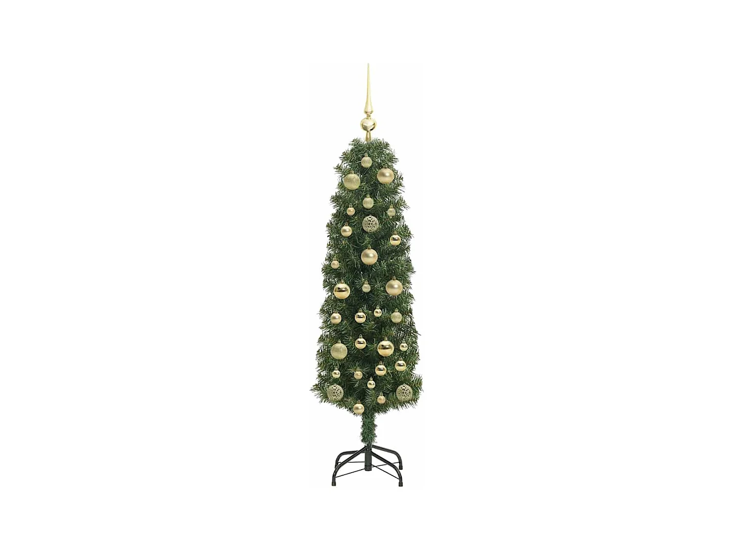 Sapin de Noël artificiel Vert 150 cm PVC et acier et plastique