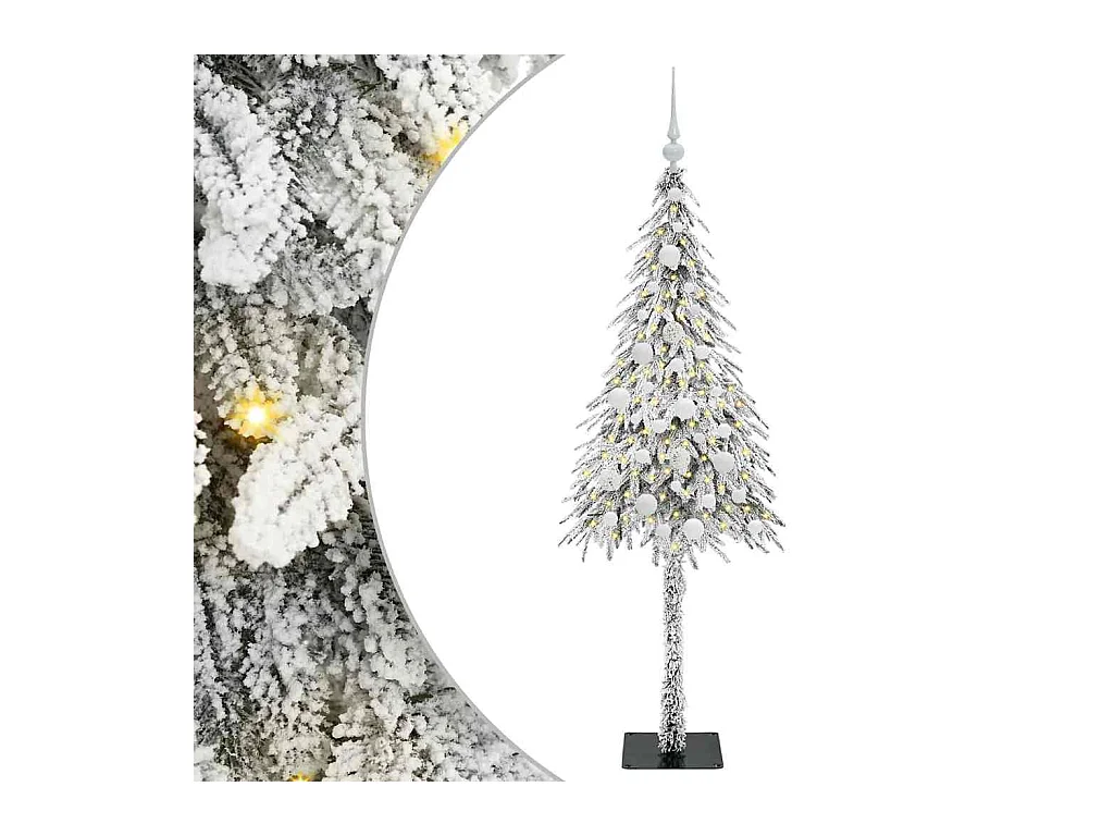 Árbol de Navidad con 150 LED con soporte 150 cm PE y Acero