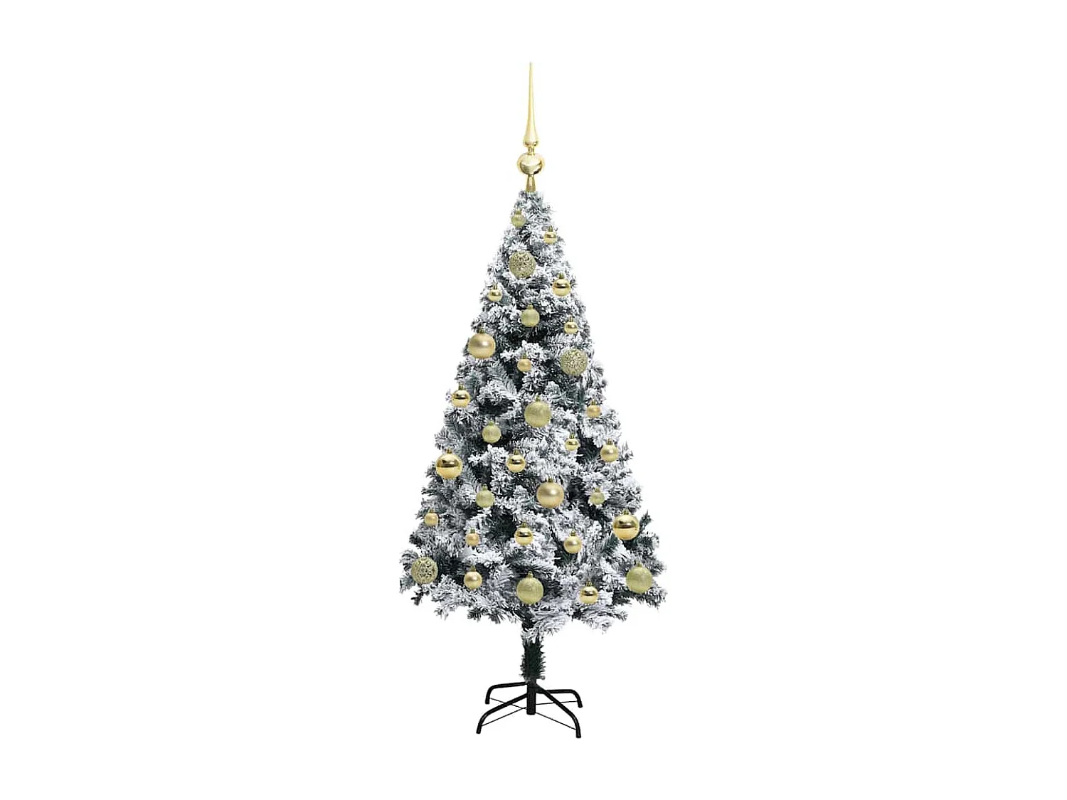 Sapin de Noël artificiel Vert 120 cm PVC, Acier et Plastique