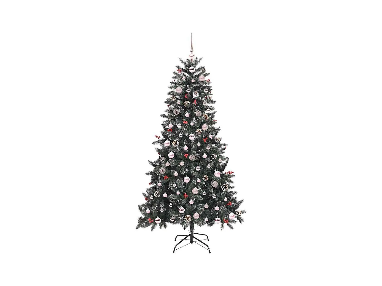 Árbol de Navidad artificial con 300 LED Verde 99 x 99 x 180 cm
