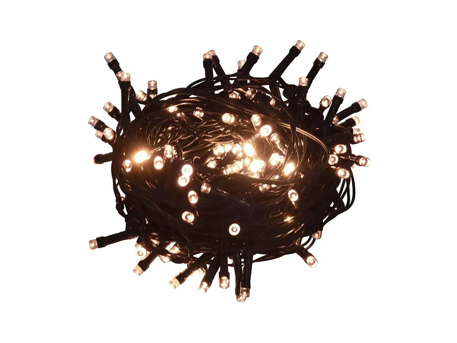 Sapin de Noël artificiel pré-éclairé Vert 210 cm PVC et métal