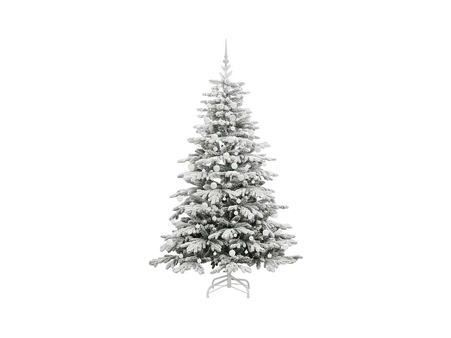 Árbol de Navidad artificial con ramas articuladas 210 cm