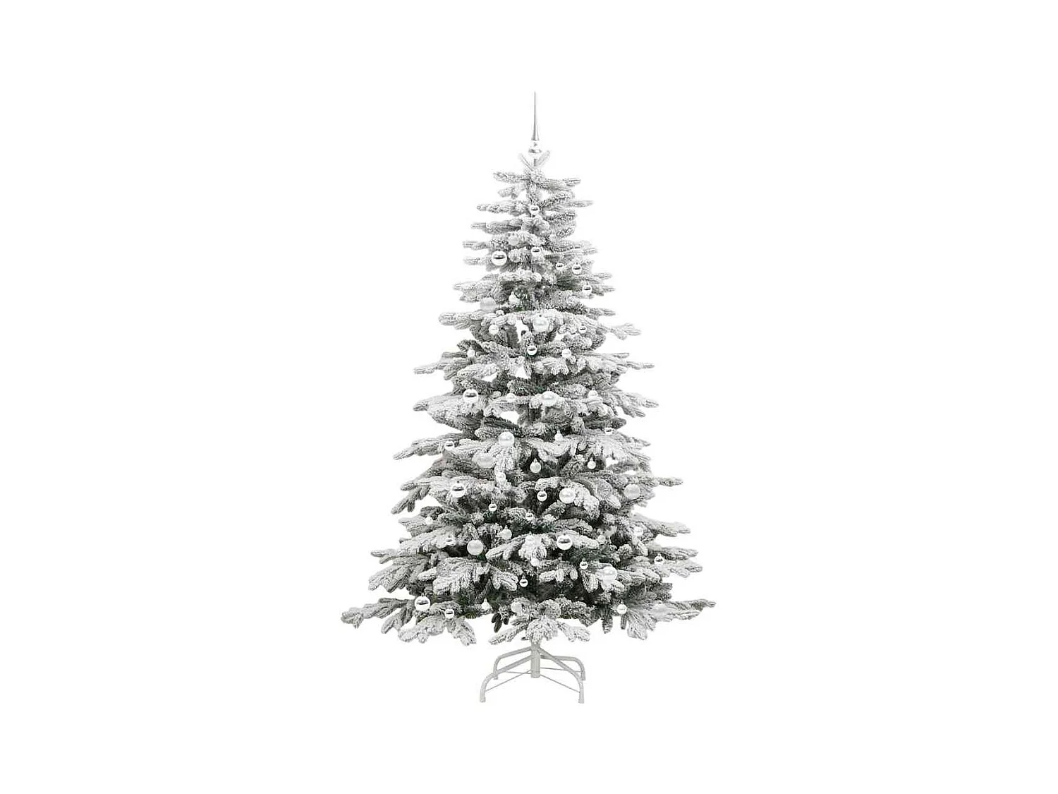 Árbol de Navidad artificial con ramas articuladas 210 cm