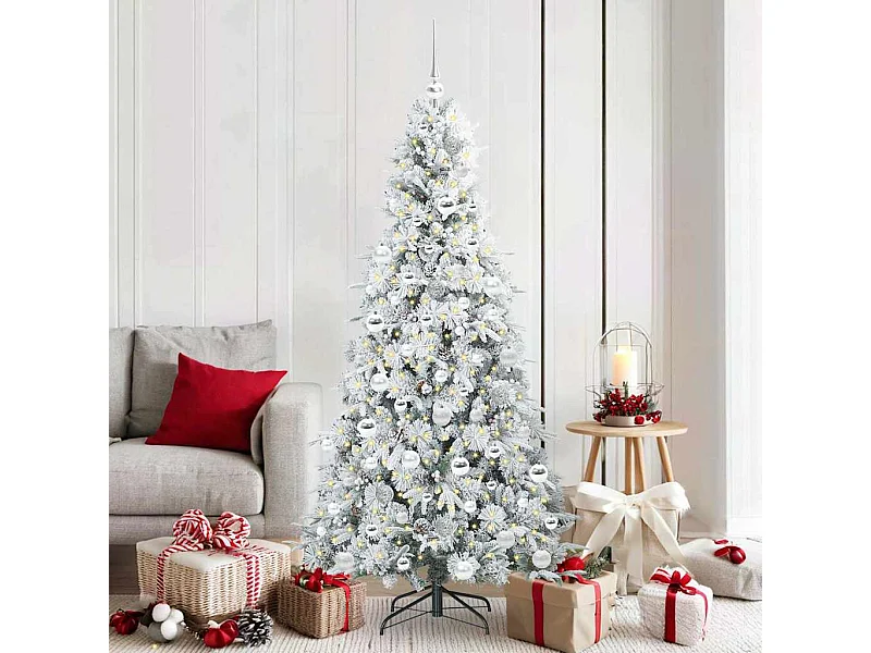 Sapin de Noël Artificiel à Branches Articulées Vert 180 cm