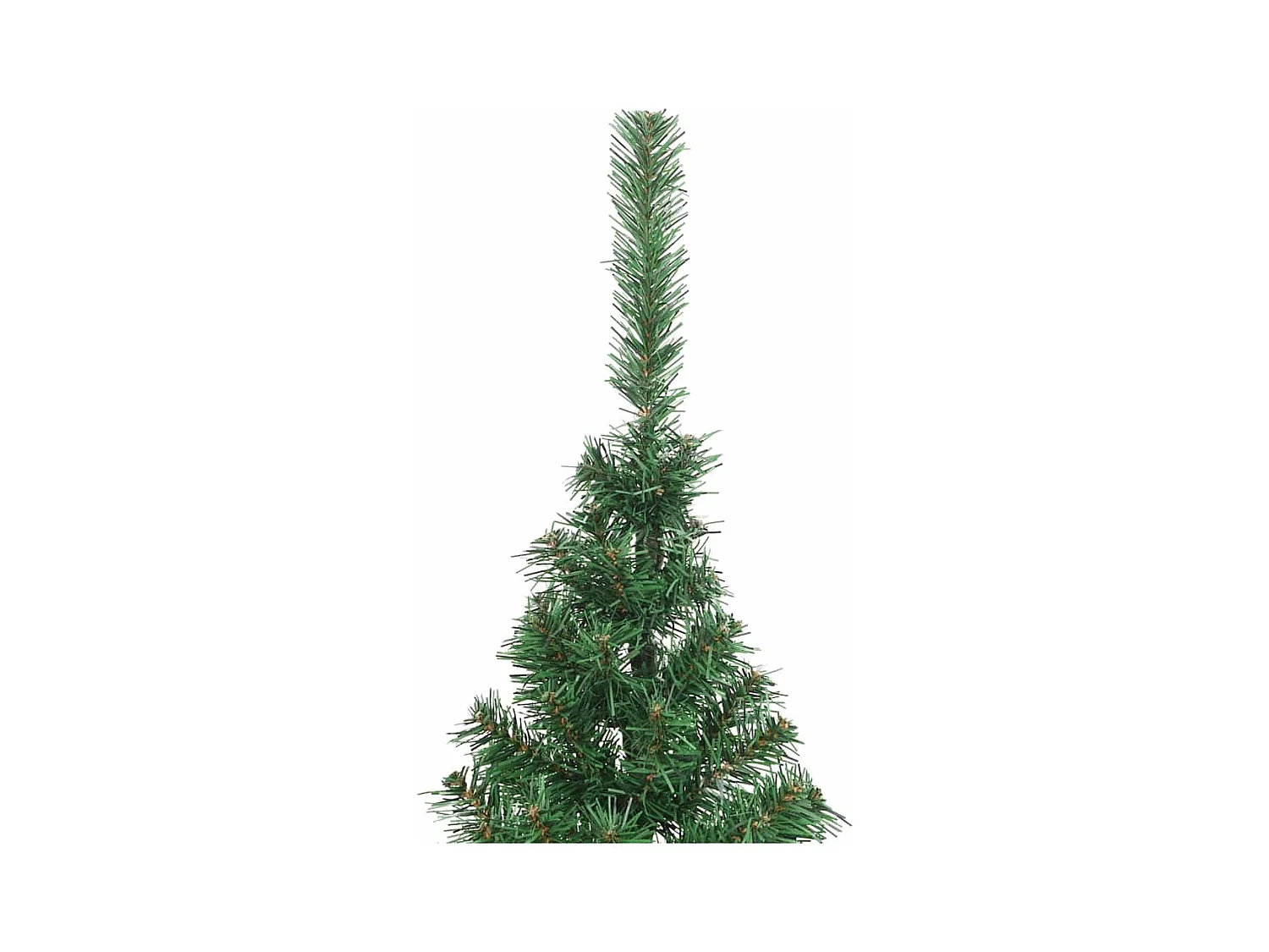 Árbol de Navidad Artificial Preiluminado Verde 180 cm PVC