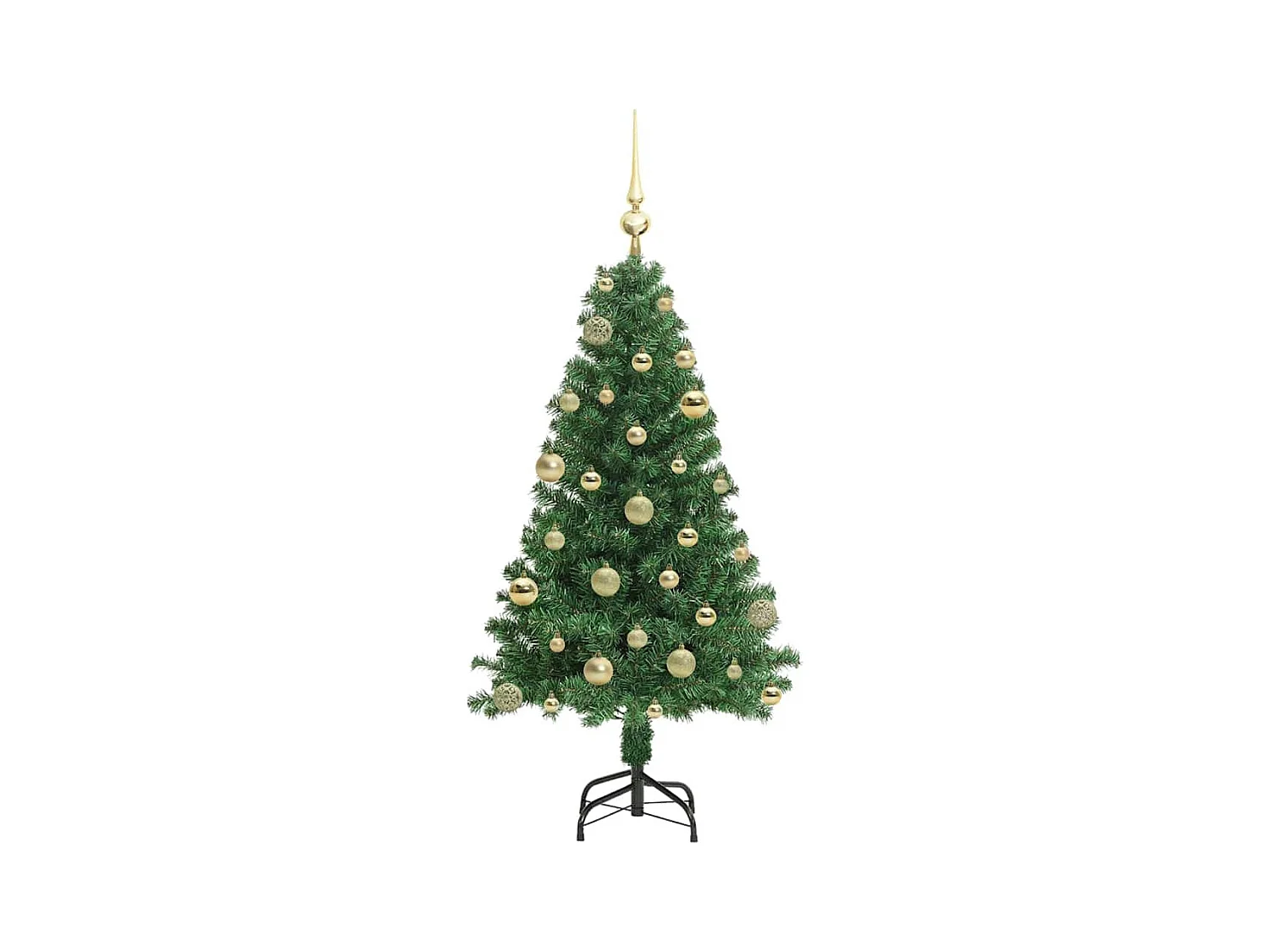 Sapin de Noël artificiel Vert 120 cm PVC, Acier et Plastique