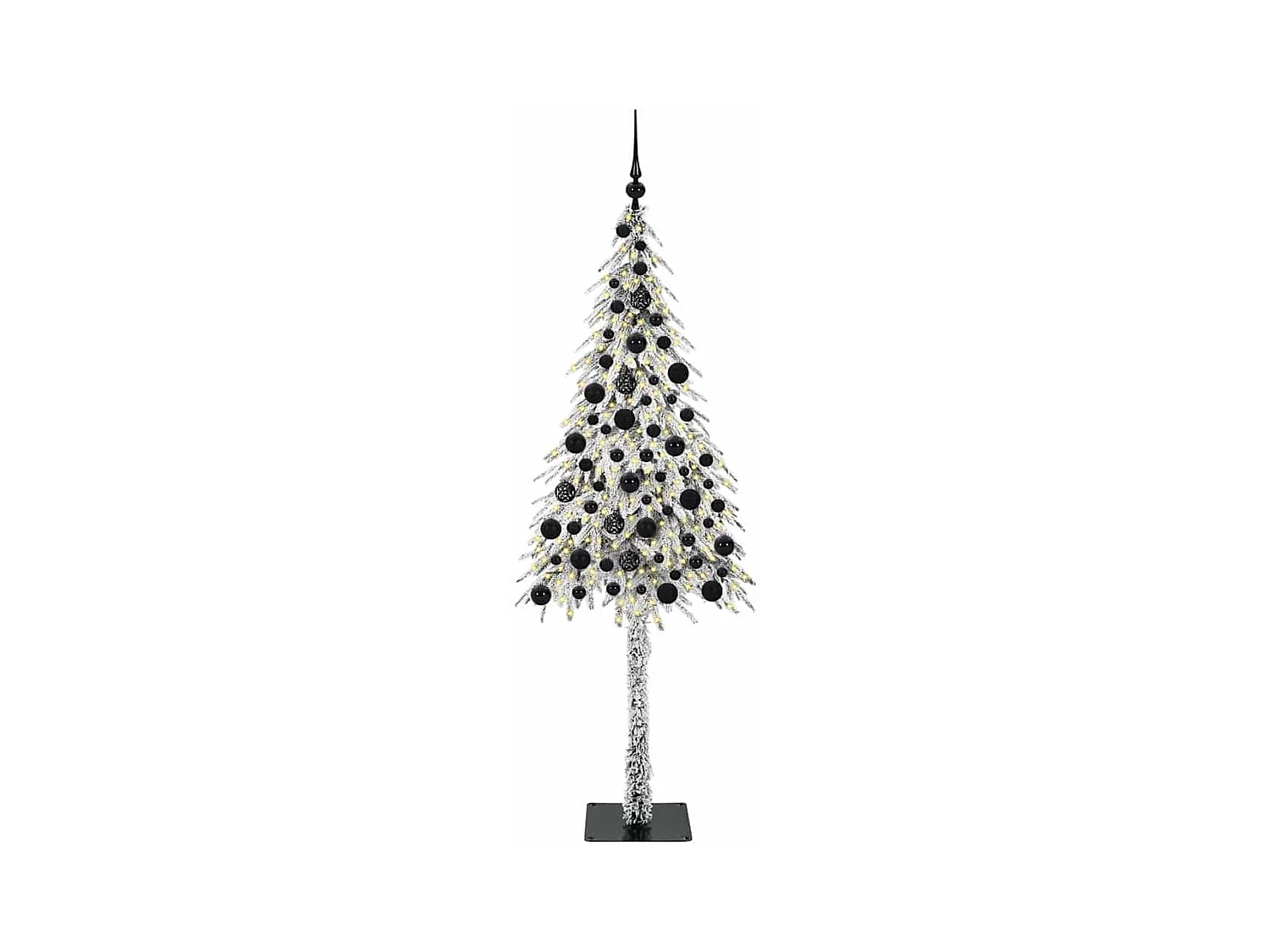 Kerstboom met 300 LED met standaard Wit 180 cm PE en Staal