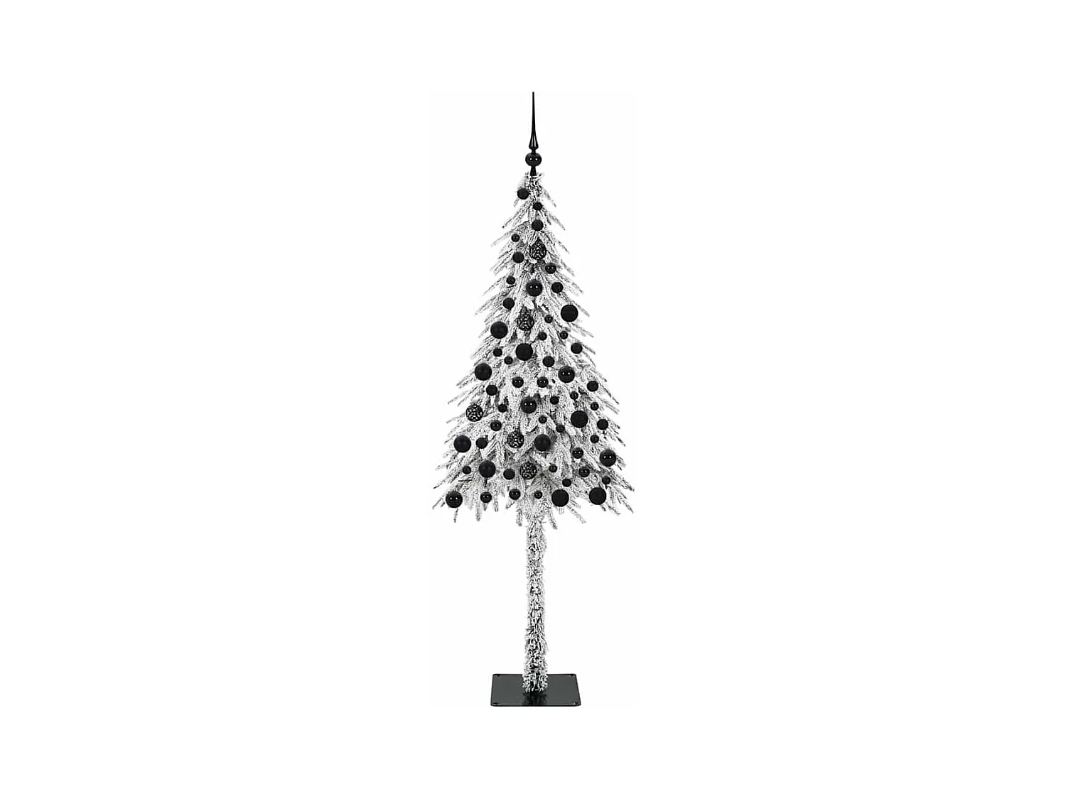 Kerstboom met 300 LED met standaard Wit 180 cm PE en Staal