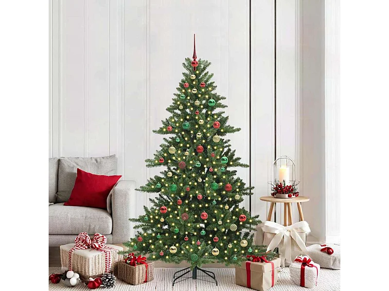 Sapin de Noël Artificiel à Branches Articulées 180 cm PVC