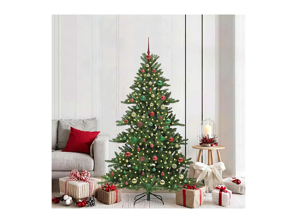 Sapin de Noël Artificiel à Branches Articulées 180 cm PVC