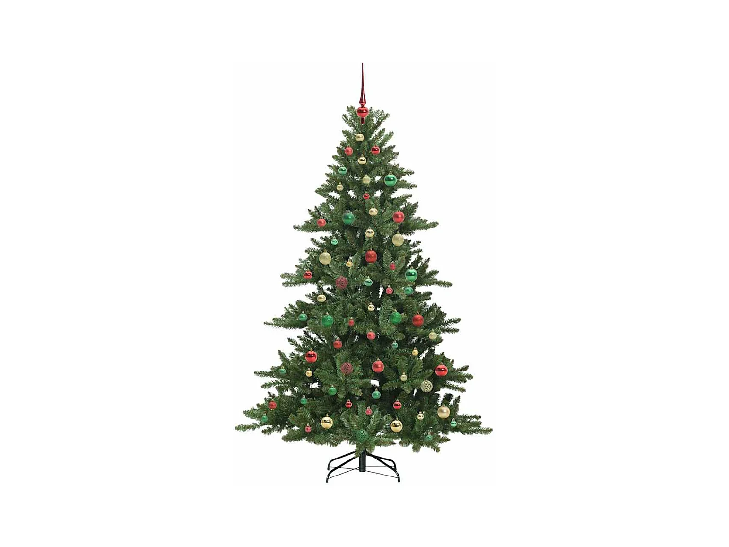 Sapin de Noël Artificiel à Branches Articulées 180 cm PVC