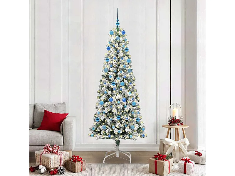 Sapin de Noël Artificiel à Branches Articulées 210 cm PVC