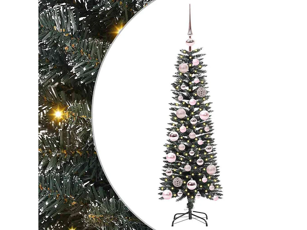 Árvore de Natal Artificial Verde 40,5 x 40,5 x 120 cm