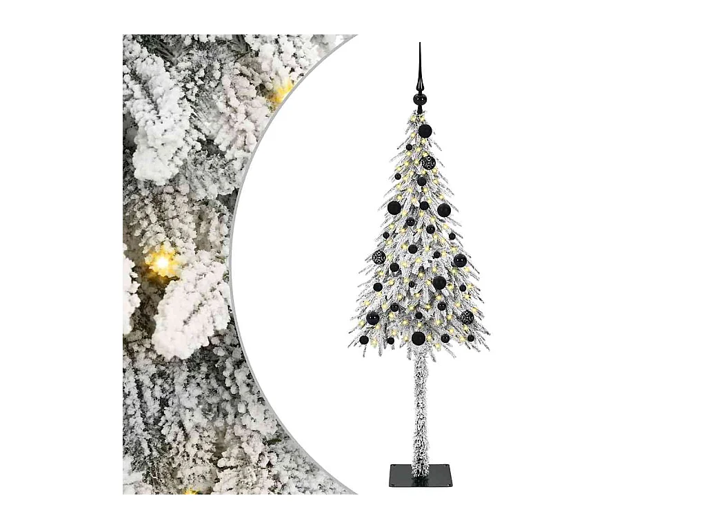 Árbol de Navidad con 150 LED con soporte 150 cm PE y Acero