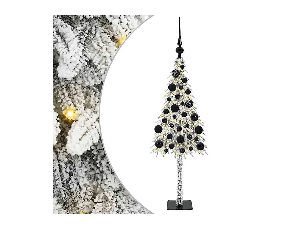 Árbol de Navidad con 150 LED con soporte 120 cm PE y Acero