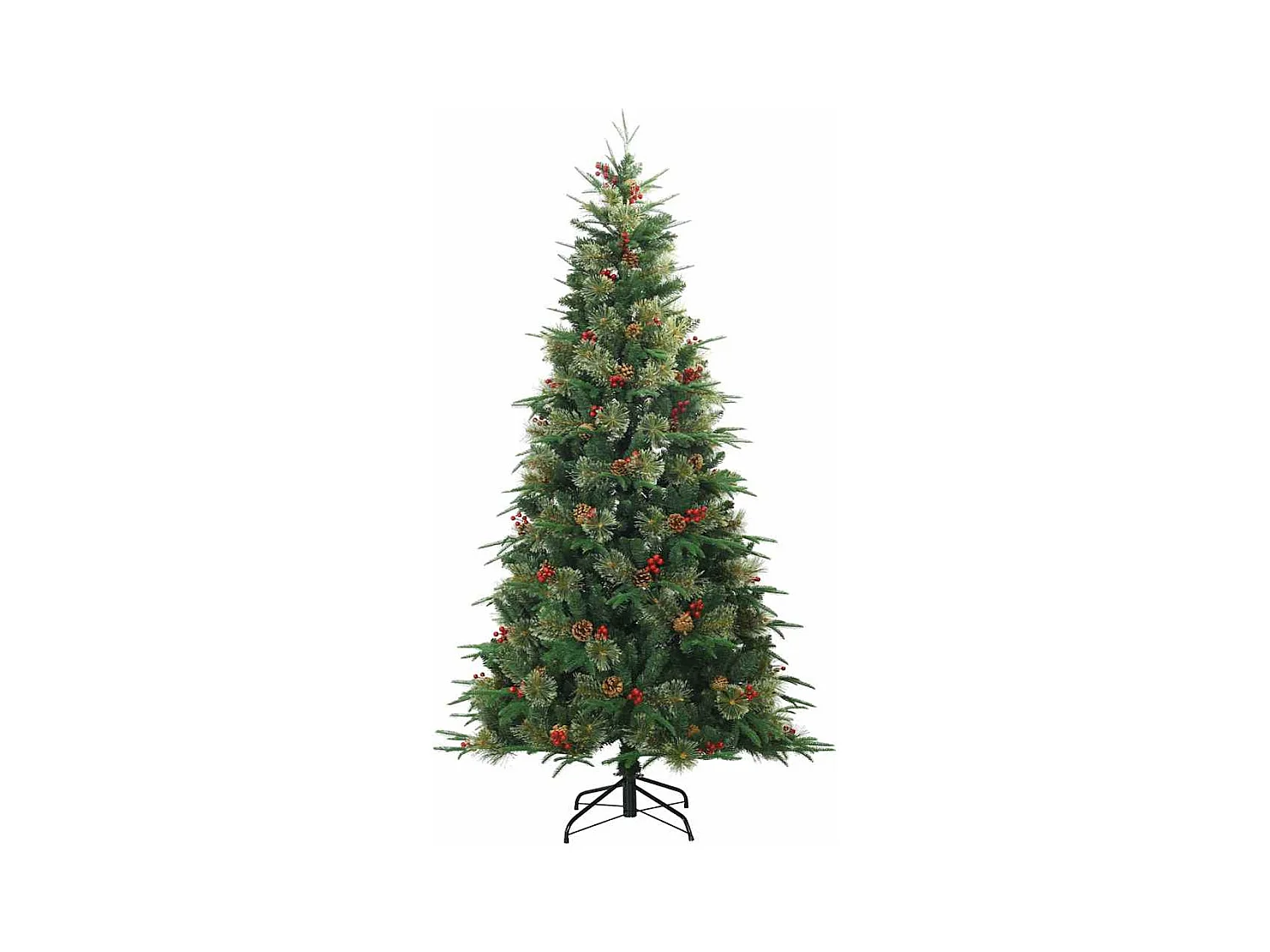Sapin de Noël Artificiel à Branches Articulées Vert 180 cm
