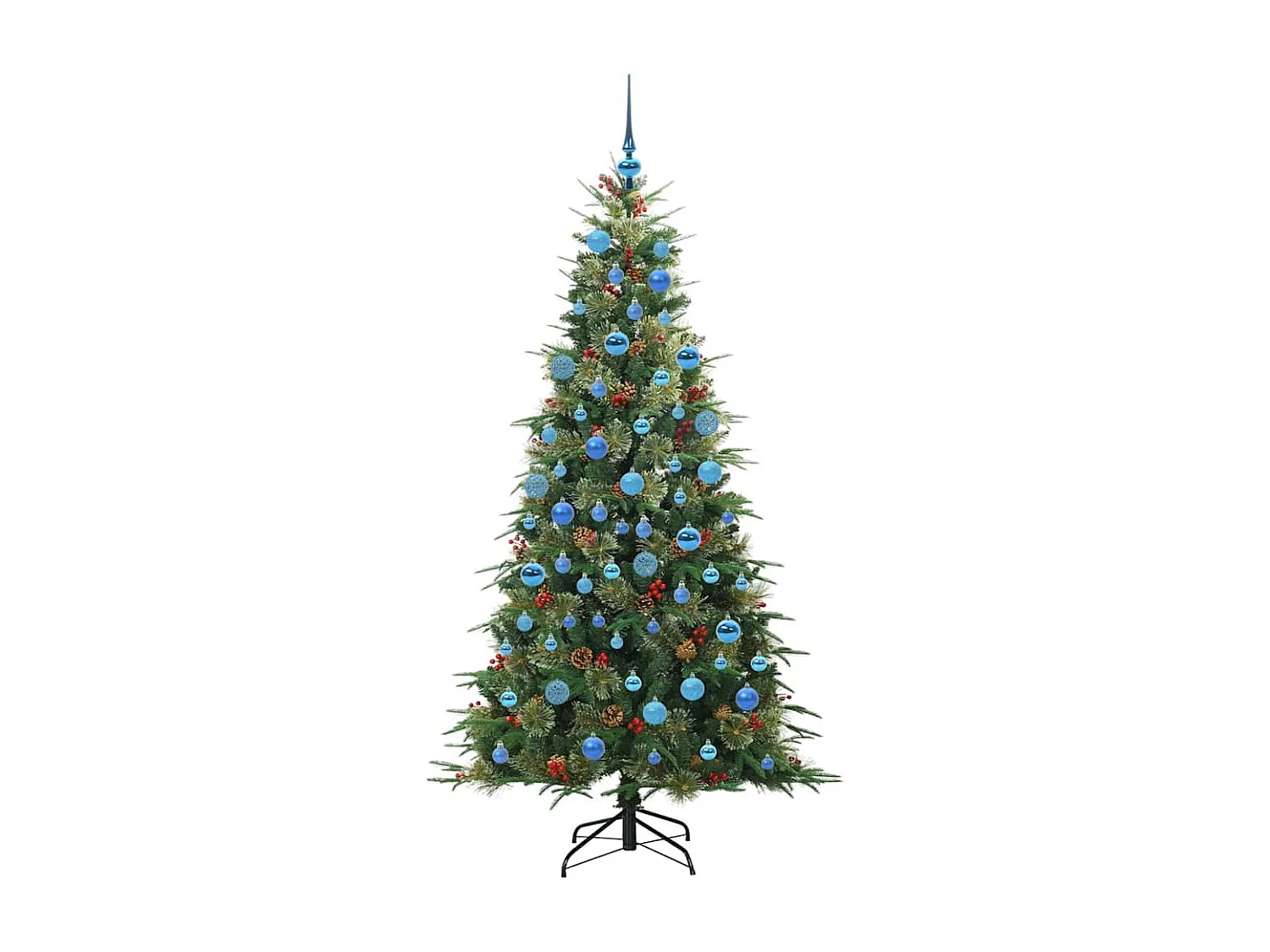 Sapin de Noël Artificiel à Branches Articulées Vert 180 cm