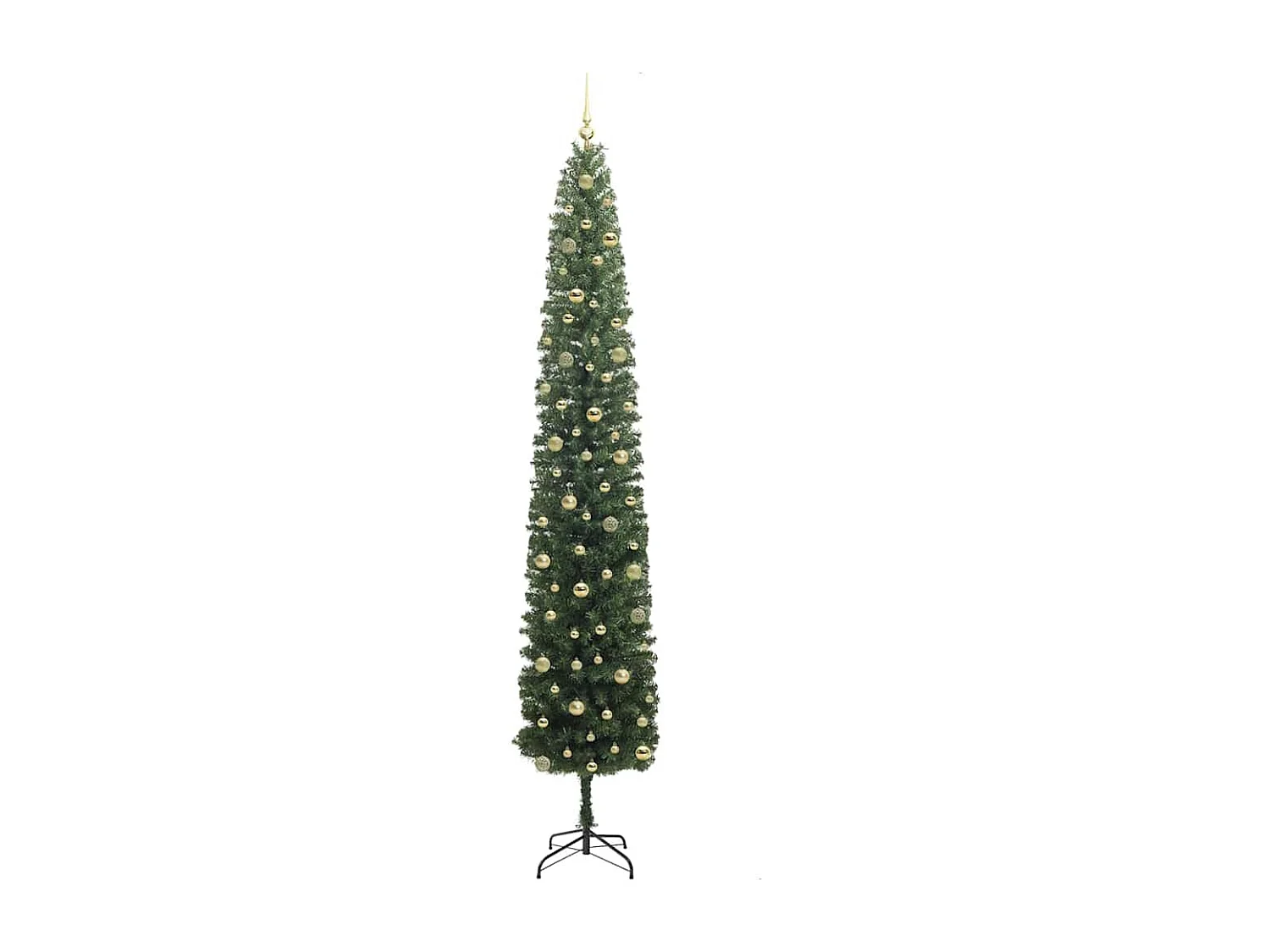 Sapin de Noël artificiel Vert 270 cm PVC et acier et plastique