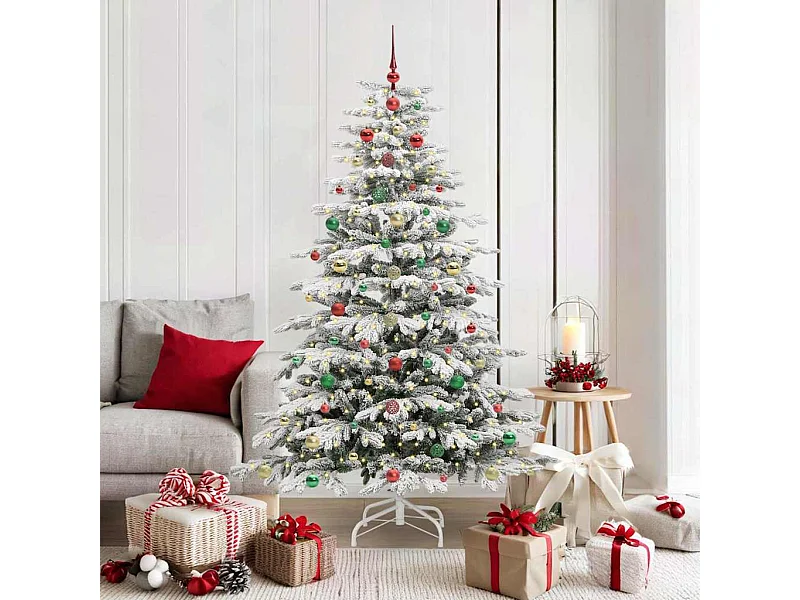 Árbol de Navidad artificial con ramas articuladas 180 cm