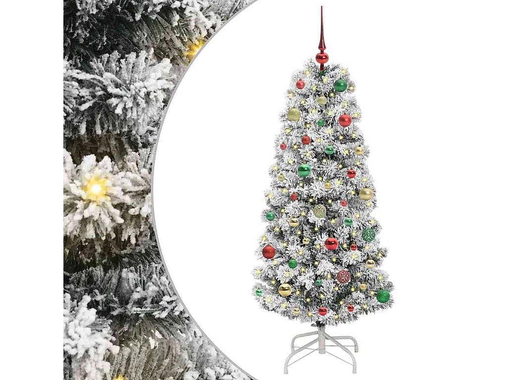 Sapin de Noël Artificiel à Branches Articulées 150 cm PVC