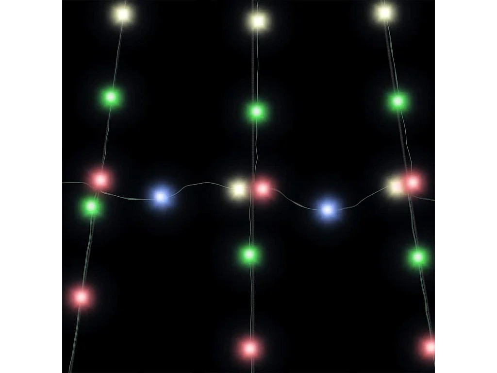 Arbre de Noël LED avec 168 LED Multicolore 306 cm Métal