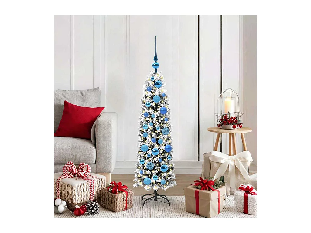 Árvore de Natal Artificial Verde 120 cm PVC e Aço e Plástico