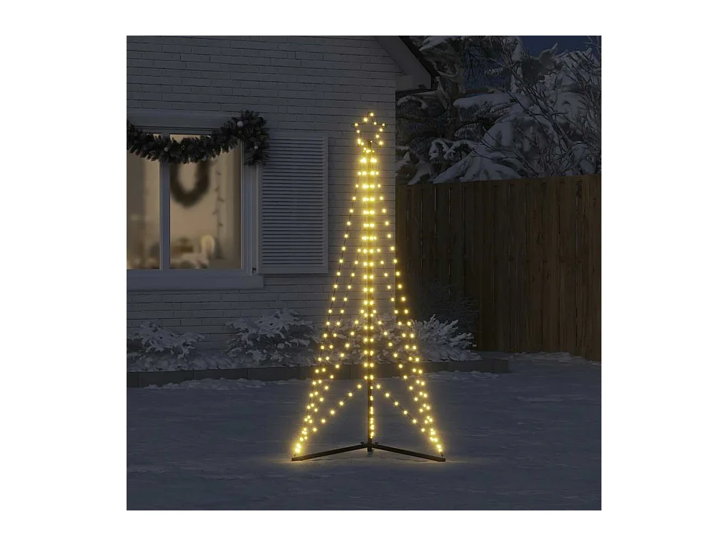 LED para árbol de Navidad 363 LEDs blanco cálido 182 cm