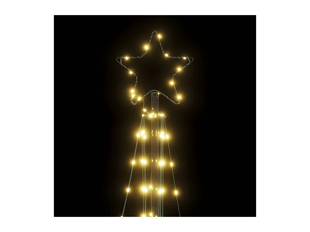LED para árbol de Navidad 363 LEDs blanco cálido 182 cm