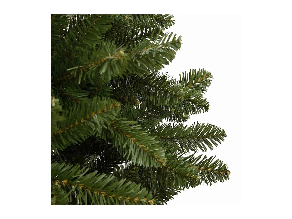 Árbol de Navidad artificial Verde 210 cm PVC y Metal