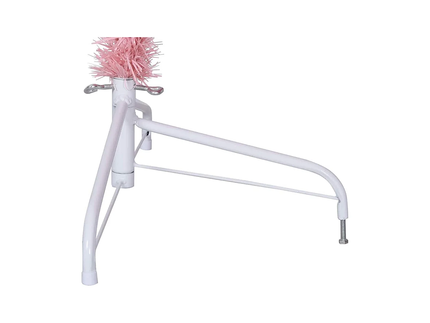 Kerstboom met decoratieve touwlichten Roze 210 cm