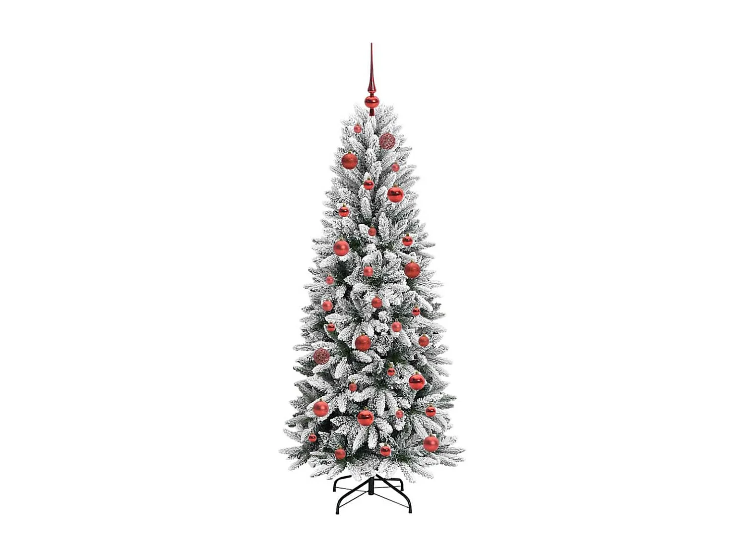 Sapin de Noël artificiel avec 150 LED Blanc 63 x 63 x 150 cm