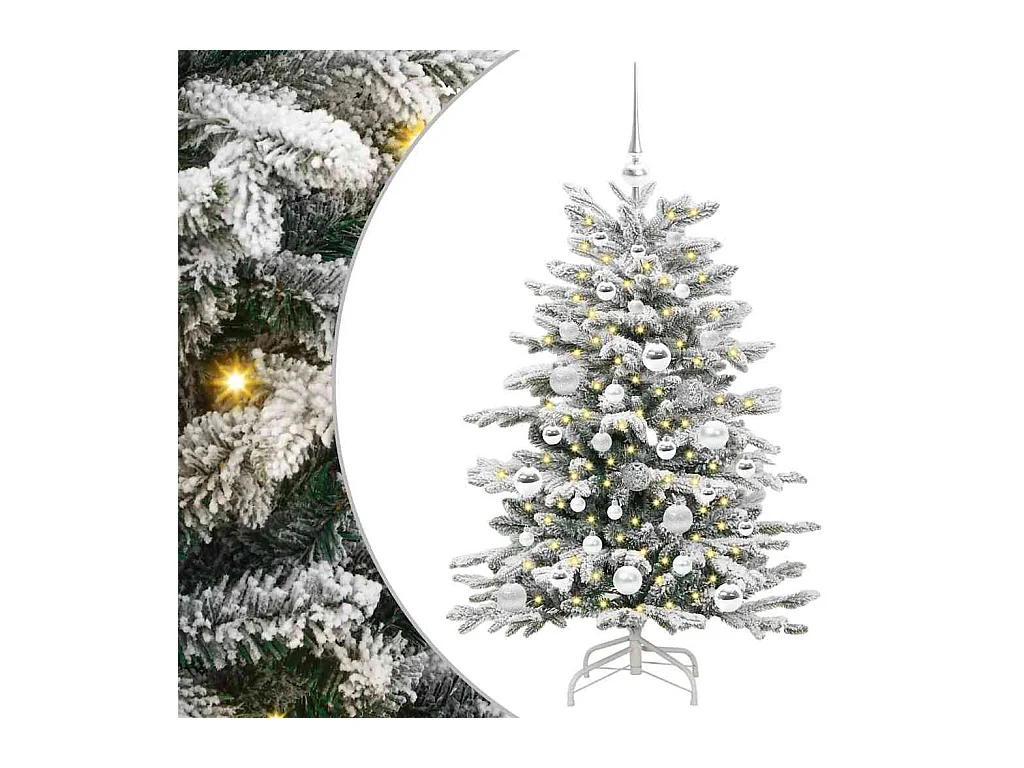 Árbol de Navidad artificial con ramas articuladas 120 cm
