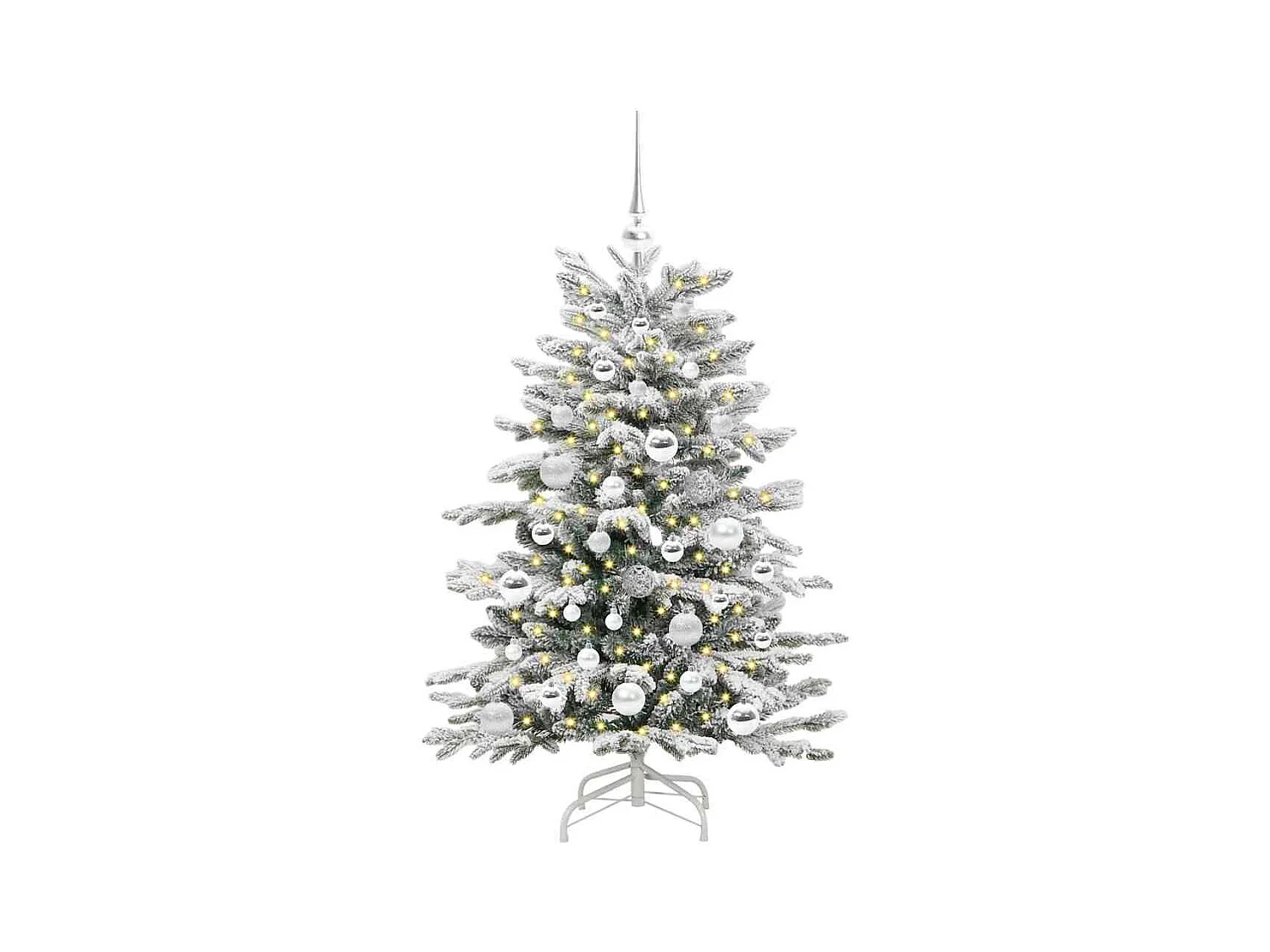 Árbol de Navidad artificial con ramas articuladas 120 cm