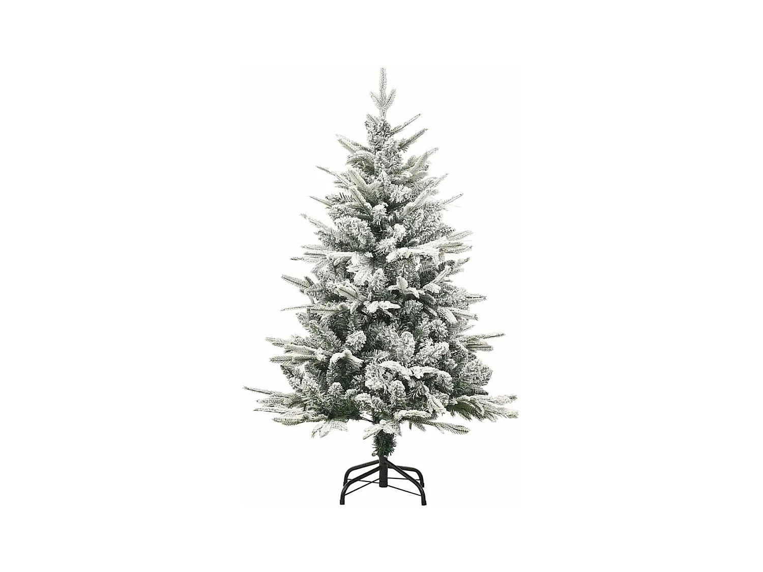 Sapin de Noël artificiel pré-éclairé avec set de boules Vert