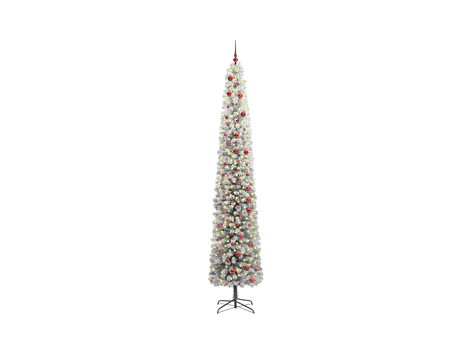 Árbol de Navidad artificial Verde 300 cm PVC, Acero y Plástico