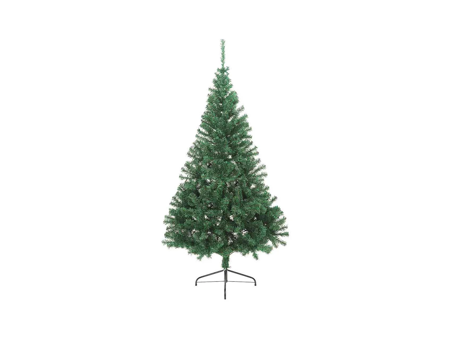 Sapin de Noël artificiel pré-éclairé Vert 180 cm PVC