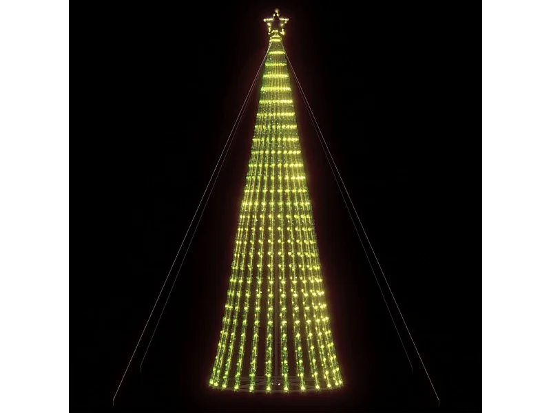 Sapin de Noël à LED 1028 LED blanc chaud 403 cm