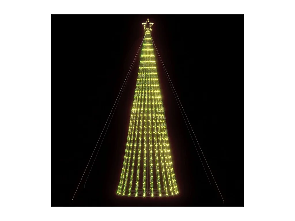 LED Árvore de Natal 1028 LEDs Branco Quente 403 cm