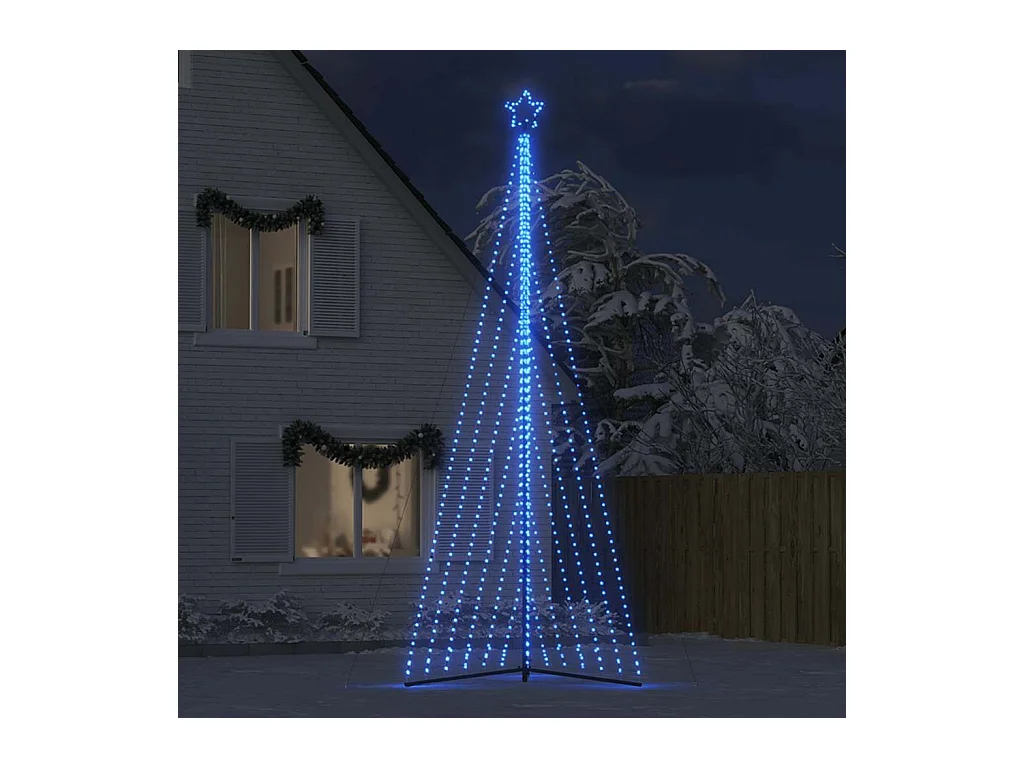 Sapin de Noël à LED 789 LED bleu 476 cm
