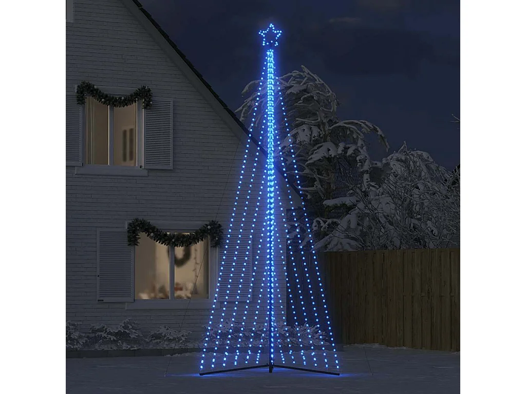 Sapin de Noël à LED 789 LED bleu 476 cm