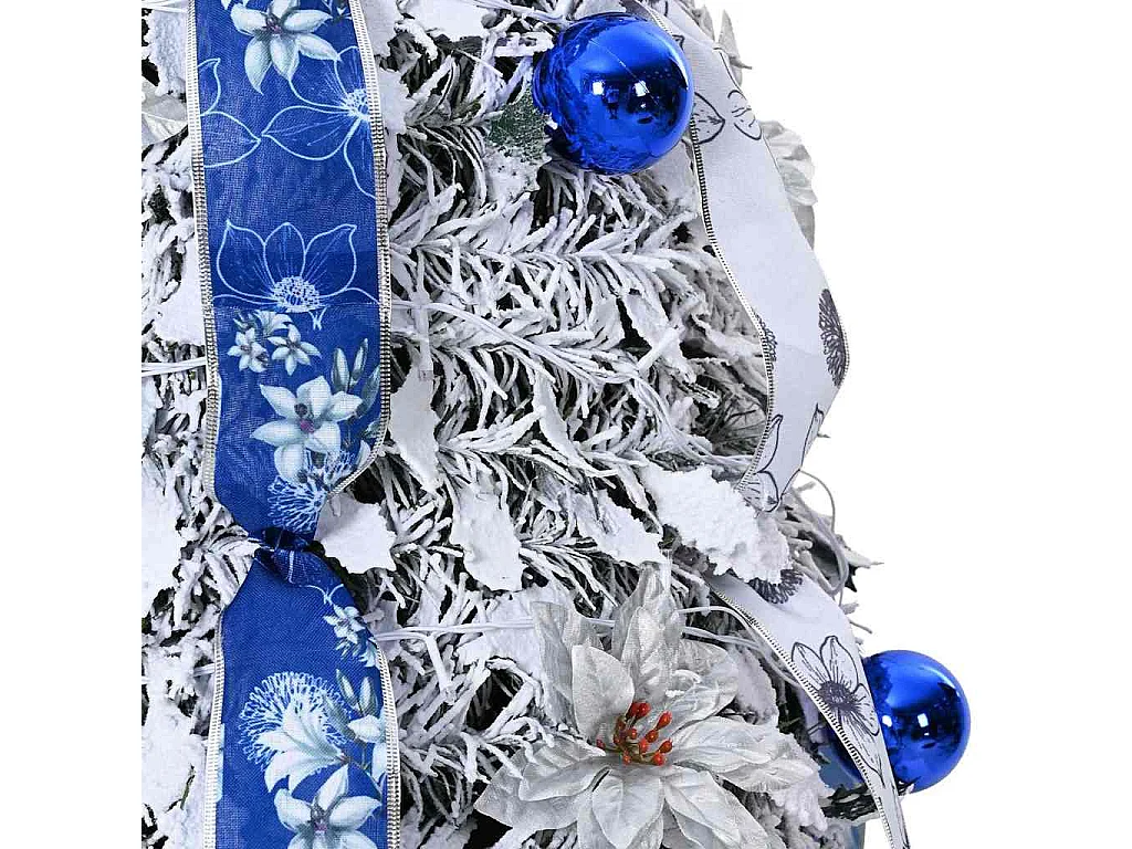 Kunstkerstboom met 100 LED met standaard Groen 150 cm PVC