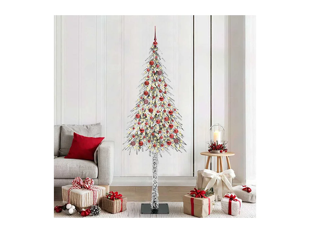 Árbol de Navidad con 300 LED con soporte 210 cm PE y Acero