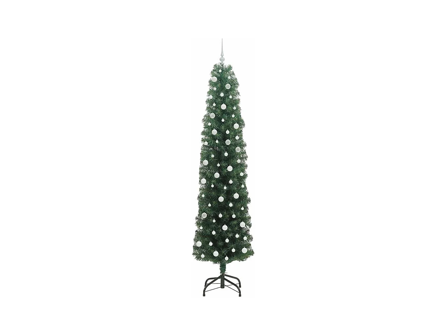 Sapin de Noël artificiel Vert 240 cm PVC et acier et plastique