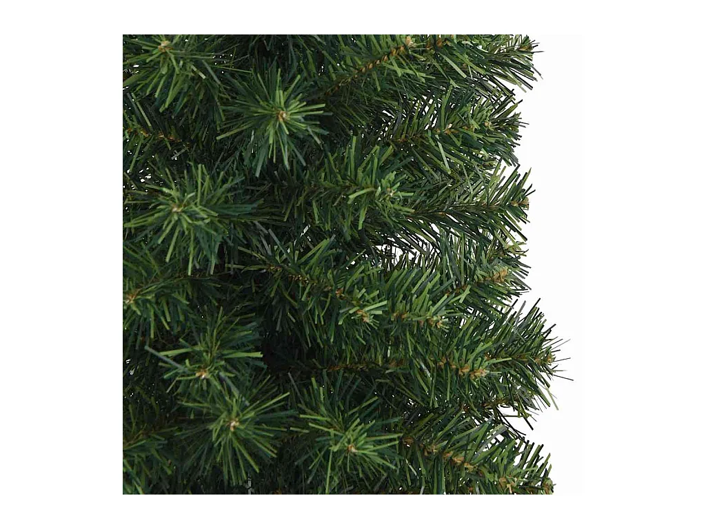 Sapin de Noël artificiel Vert 240 cm PVC et acier et plastique