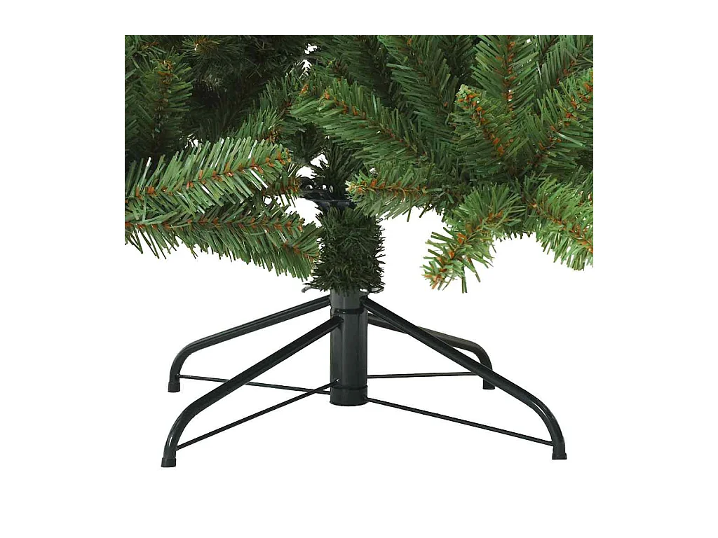 Árvore de Natal Articulada Artificial Verde 210 cm PVC, aço