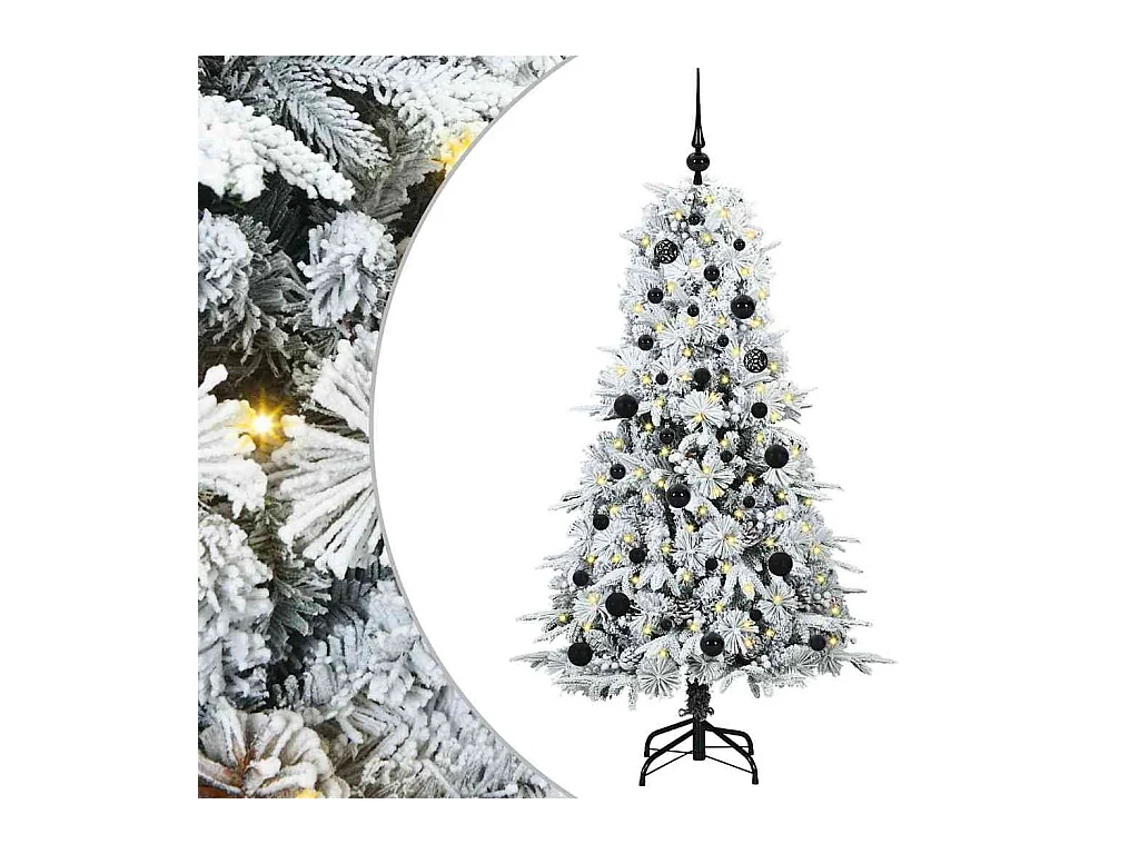 Árbol de Navidad artificial con ramas articuladas Verde 150 cm