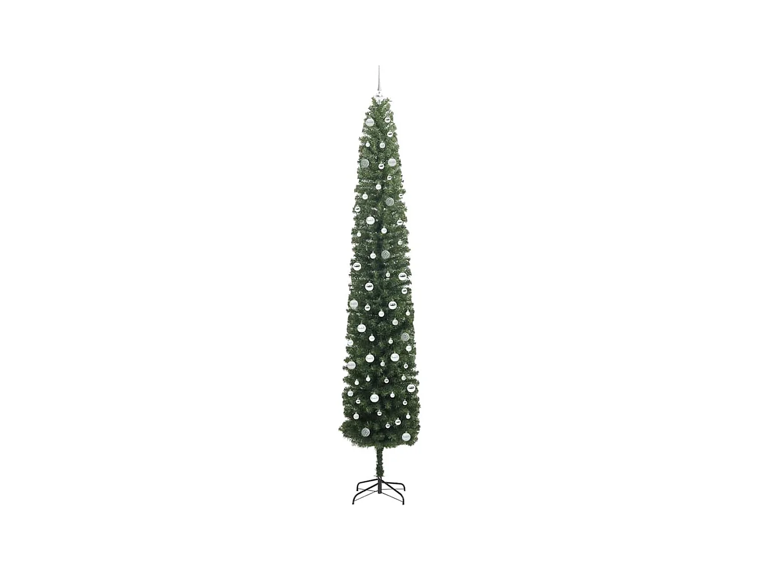 Árbol de Navidad artificial Verde 300 cm PVC, Acero y Plástico